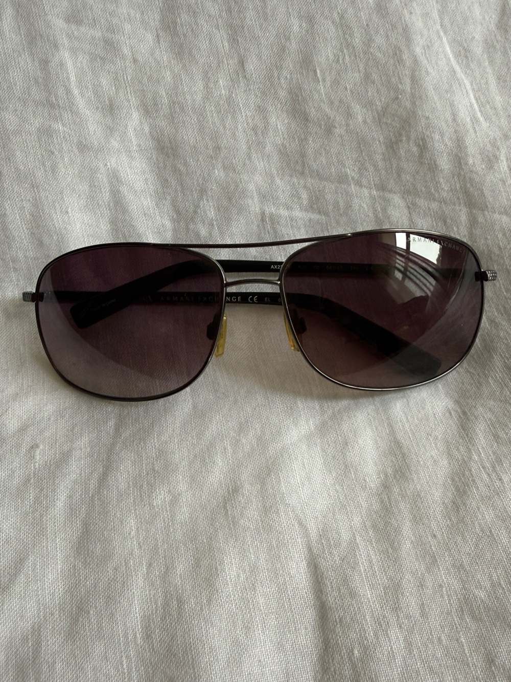 Armani Exchange Black Sunglass